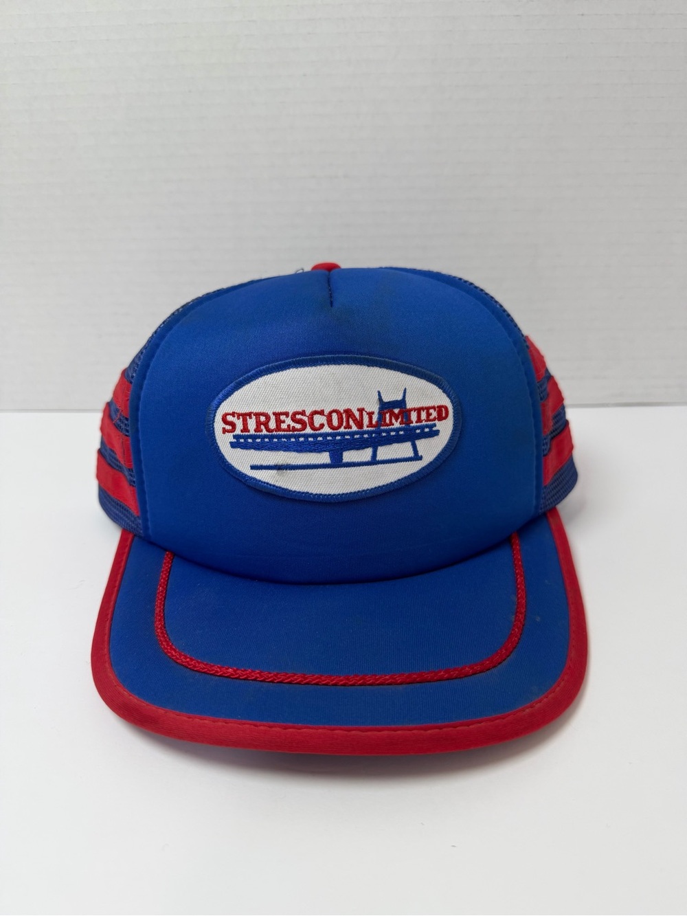 Vintage 3 Stripe Trucker Hat